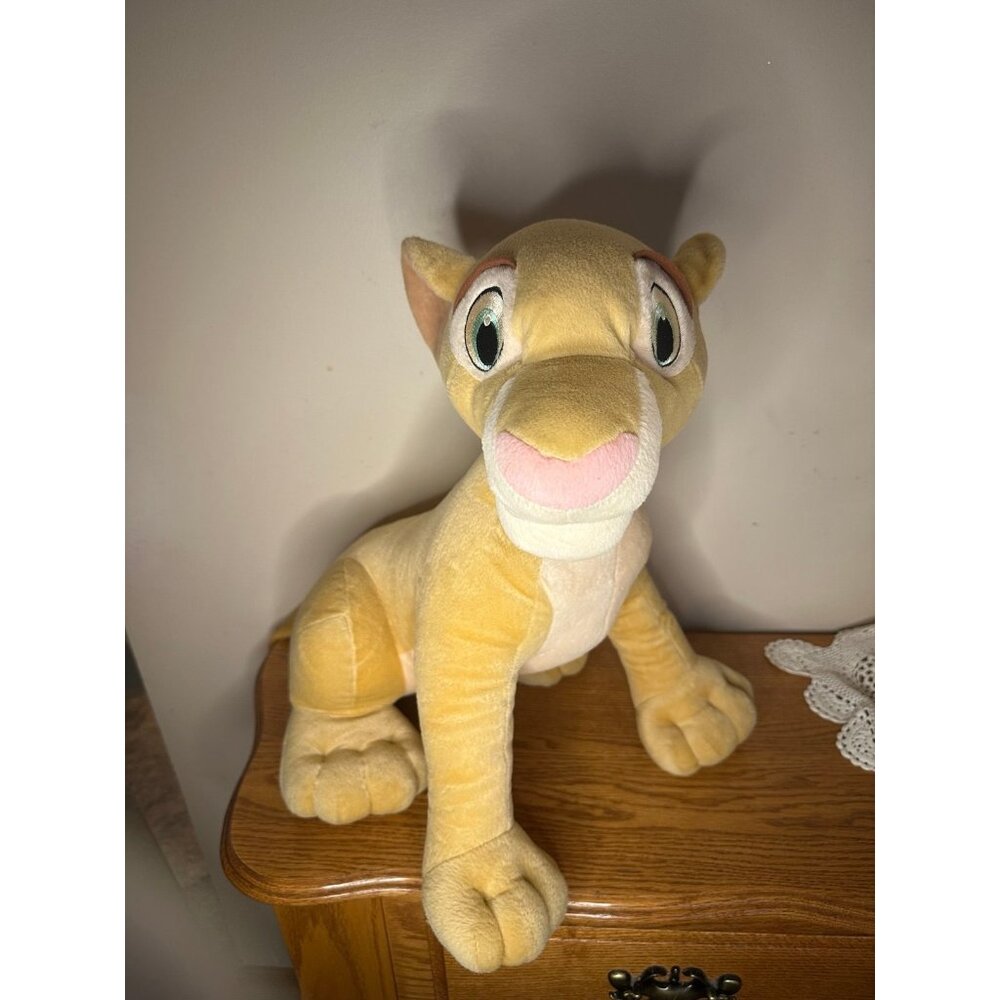 Disney 17” Sitting Adult Nala Plush The Lion King Jumbo Stuffed Toy Hasbro